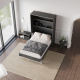 SMARTBett Murphy Bed 140x200 Vertical M3 Depth 55cm Anthracite