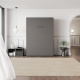 SMARTBett Murphy Bed 140x200 Vertical M3 Depth 55cm Anthracite