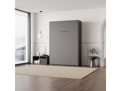 Wall Bed 160x200 Vertical (M3 Depth 55cm) White