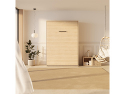 Wall Bed 160x200 Vertical (M3 Depth 55cm) White