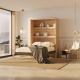 SMARTBett Murphy Bed 140x200 Vertical M3 Depth 55cm Kayserberg Oak