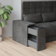 Schrankbett mit SOFA M1 160x200 Vertikal Kaiserberg Eiche /Weiss Hochglanz