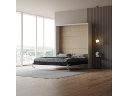 Schrankbett M1 180x200 Vertikal Weiss LIMITED EDITION! -...