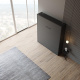 Schrankbett M1 160x200 Vertikal Anthrazit LIMITED EDITION! - Rückwand Kaiserberg Eiche