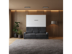 EXHIBITION PIECE!!! Wall bed M1 180x200 Vertical White...