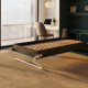 SMARTBett M3 wall bed 100x200 vertical 55 cm depth Stone  Green