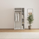 SMARTBett Schrank STA.2.0018 (Serie M2 Tiefe 55cm) Höhe 188,2cm Weiss zum 160H-M2-Schrankbett