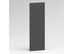 SMARTBett wardrobe STA.2.0018 (Series M2, depth 55cm), height 188.2cm, white, for 160H-M2 wall bed WAVES anthracite