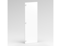 SMARTBett wardrobe STA.2.0018 (Series M2, depth 55cm), height 188.2cm, white, for 160H-M2 wall bed WAVES anthracite