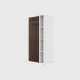 SMARTBett wardrobe STA.2.0018 (Series M2, depth 55cm), height 188.2cm, white, for 160H-M2 wall bed WAVES anthracite
