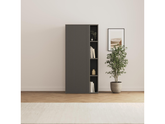 SMARTBett Schrank STA.2.0018 (Serie M2 Tiefe 55cm) Höhe 188,2cm Weiss zum 160H-M2-Schrankbett