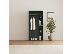 SMARTBett Schrank STA.2.0018 (Serie M2 Tiefe 55cm) Höhe 188,2cm Steingrün, zum 160H-M2-Schrankbett