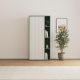 SMARTBett Schrank STA.2.0018 (Serie M2 Tiefe 55cm) Höhe 188,2cm Steingrün, zum 160H-M2-Schrankbett