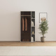 SMARTBett Schrank STA.2.0018 (Serie M2 Tiefe 55cm) Höhe 188,2cm PERLGRAU