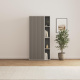 SMARTBett Schrank STA.2.0018 (Serie M2 Tiefe 55cm) Höhe 188,2cm PERLGRAU/ WAVES Anthrazit