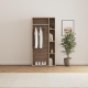 SMARTBett Schrank STA.2.0018 (Serie M2 Tiefe 55cm) Höhe 188,2cm WILDEICHE