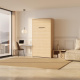 SMARTBett M3 wall bed 100x200 vertical 55 cm depth Kaiserberg Oak