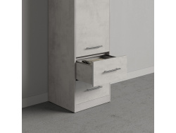 SMARTBett Closet 50 cm Concrete/Concrete