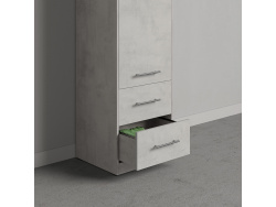 SMARTBett Closet 50 cm Concrete/Concrete