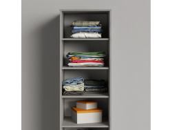 SMARTBett Closet 50 cm Concrete/Concrete