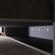 Murphy bed M3 180x200 (depth 55cm) vertical Anthracite incl. sofa Sand grey