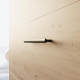 Murphy bed M3 180x200 (depth 55cm) vertical wild oak incl. sofa anthracite