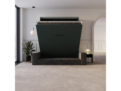 Schrankbett M3 180x200 (Tiefe 55cm) Vertikal...