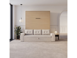 Schrankbett M3 180x200 (Tiefe 55cm) Vertikal Kaiserberg...