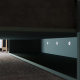 Murphy bed M3 160x200 (depth 55cm) vertical stone green incl. sofa anthracite