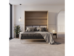 Schrankbett M3 160x200 (Tiefe 55cm) Vertikal Kaiserberg...
