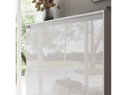 Limited-Time Offer!!! SMARTBed Murphy Bed Classic 160x200cm Horizontal Anthracite with White High Gloss Front