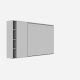 SMARTBett Murphy  Bed SET M2 140x200 Horizontal and Cupboard