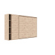 SMARTBett Murphy  Bed SET M2 140x200 Horizontal and Cupboard
