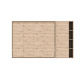 SMARTBett Murphy Bed SET M2 160x200 Horizontal and Cabinet