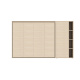 SMARTBett living room wall unit SET M2 wall bed 140x200 horizontal and wardrobe