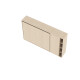 SMARTBett Murphy Bed SET M2 160x200 Horizontal and Cabinet Kayserberg Oak