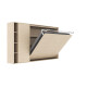 SMARTBett Murphy Bed SET M2 160x200 Horizontal and Cabinet Kayserberg Oak