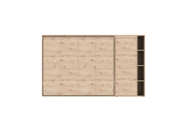 SMARTBett living room wall unit SET M2 wall bed 140x200...