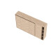 SMARTBett Murphy Bed SET M2 160x200 Horizontal and Cabinet Wild Oak