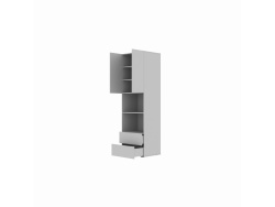 SMARTBett Schrank STA.2.0017 (Serie M3 Tiefe 55 cm) Breite 70 cm Perlgrau