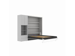 SMARTBett Schrank STA.2.0017 (Serie M3 Tiefe 55 cm) Breite 70 cm Perlgrau