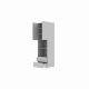 SMARTBett Schrank STA.2.0017 (Serie M3 Tiefe 55 cm) Breite 70 cm Perlgrau