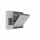SMARTBett Schrank STA.2.0017 (Serie M3 Tiefe 55 cm) Breite 70 cm Perlgrau