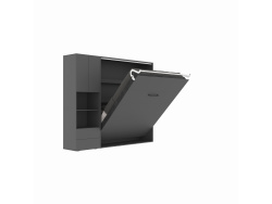 SMARTBett wardrobe STA.2.0017 (Series M3, depth 55 cm), width 70 cm Anthracite