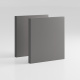 SMARTBett wardrobe STA.2.0017 (Series M3, depth 55 cm), width 70 cm Anthracite
