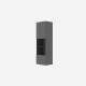 SMARTBett wardrobe STA.2.0017 (Series M3, depth 55 cm), width 70 cm Anthracite