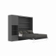 SMARTBett wardrobe STA.2.0017 (Series M3, depth 55 cm), width 70 cm Anthracite