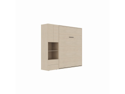 SMARTBett wardrobe STA.2.0017 (Series M3, depth 55 cm), width 70 cm Kayserberg Oak
