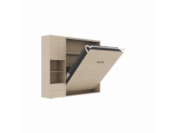 SMARTBett wardrobe STA.2.0017 (Series M3, depth 55 cm), width 70 cm Kayserberg Oak