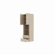 SMARTBett wardrobe STA.2.0017 (Series M3, depth 55 cm), width 70 cm Kayserberg Oak